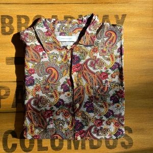 Urban Outfitters Paisley Button Down